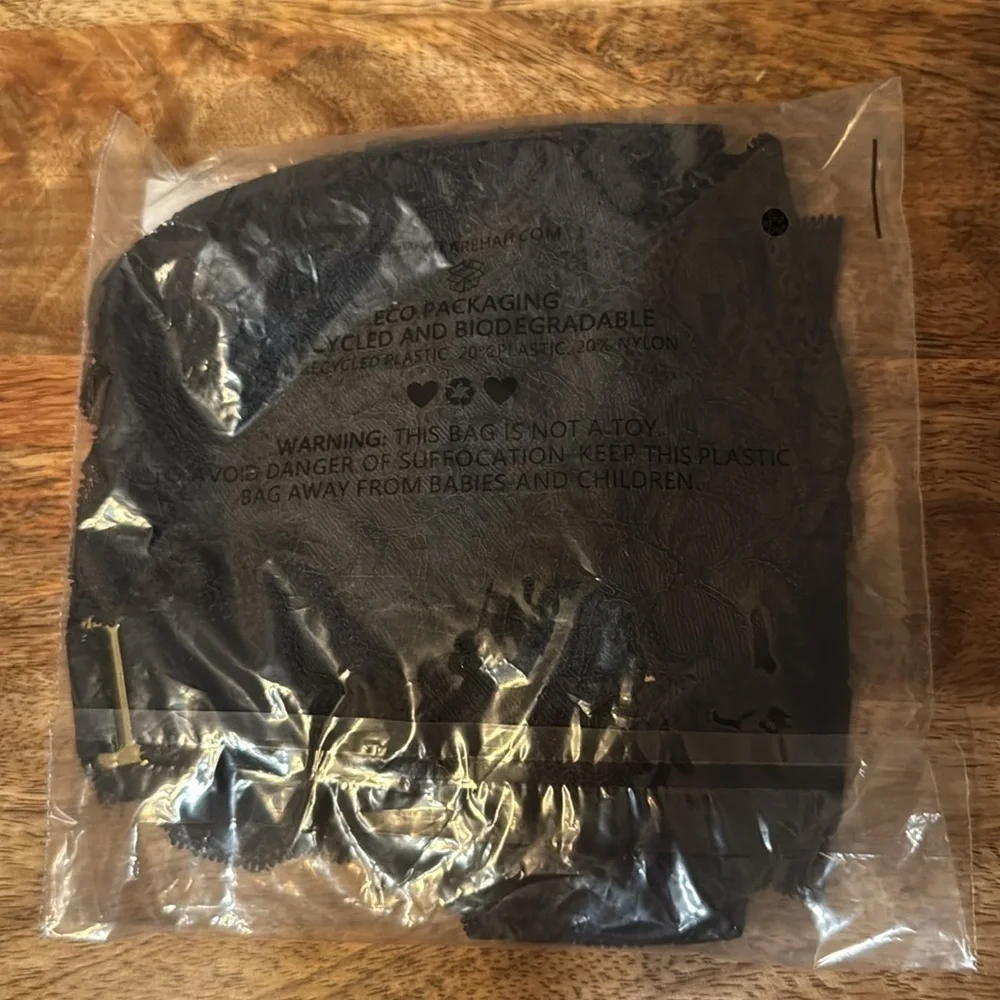 NWT $58 HAH Got Ur Back Bra in Noir Black Lace Coquette Dark Romantic Sz XS